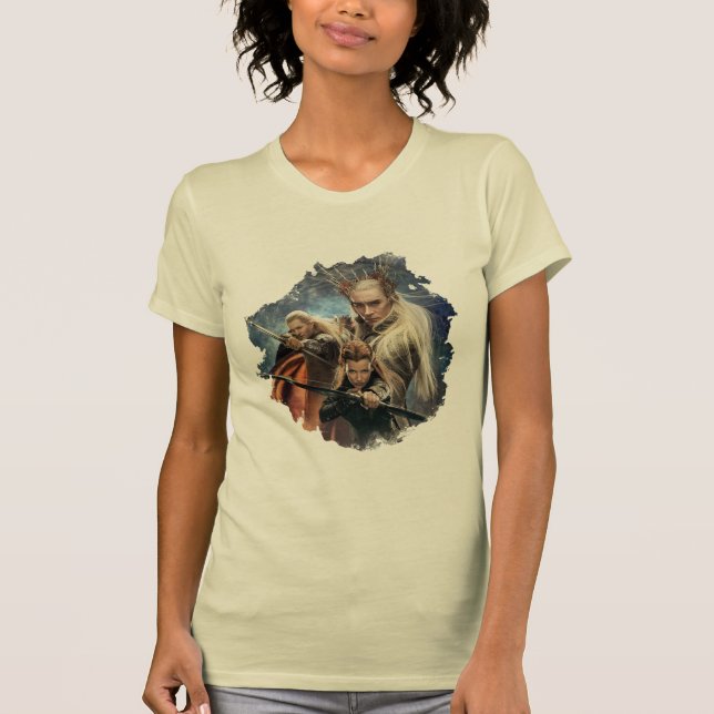 LEGOLAS GREENLEAF™, TAURIEL™, and Thranduil T-Shirt (Vorderseite)