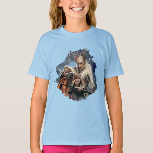 LEGOLAS GREENLEAF™, TAURIEL™, and Thranduil T-Shirt (Vorderseite)