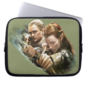 LEGOLAS GREENLEAF™ und TAURIEL™ Graphic Laptopschutzhülle