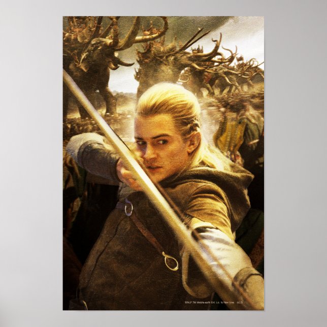 LEGOLAS GREENLEAF™ Zeichne seinen Bogen Poster (Vorne)