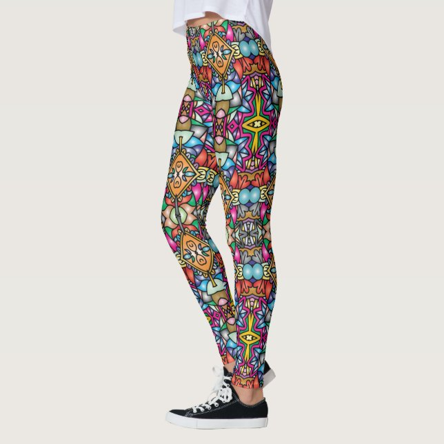 Legs Alive: Einzigartig Gemusterte Leggings Galore (Links)