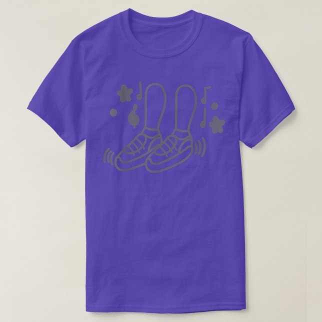 Legs Dance Music fun T-Shirt (Design vorne)