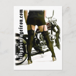 Legs und Iron Postkarte