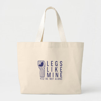 LegsLikeMine Jumbo Tote Bag Stoffbeutel