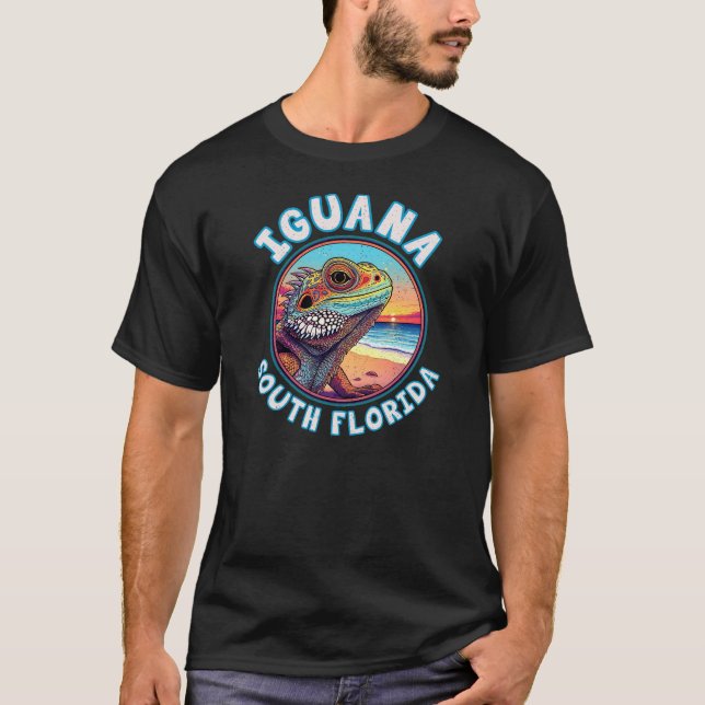Leguan Südflorida T-Shirt (Vorderseite)