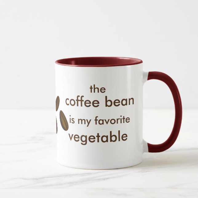 Légume préféré tasse de sonnerie de 11 onces (Droite)