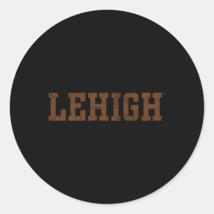 Lehigh Mountain Hawks Facts Runder Aufkleber