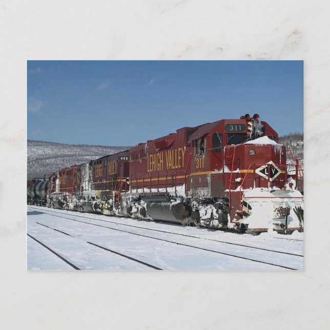 Lehigh Valley, EMD Postkarte (Vorderseite)