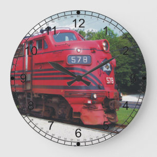 Lehigh Valley Railroad F-7A #578 bei Cape May N.J. Große Wanduhr