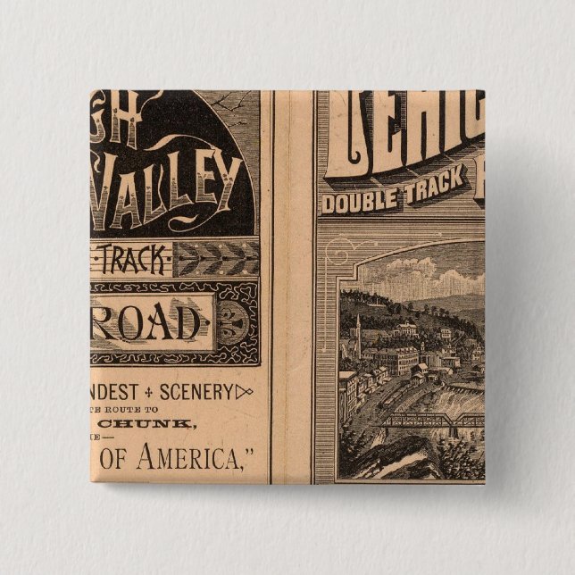 Lehigh Valley Railway Button (Vorderseite)