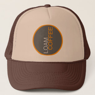 Lehm-Kaffee-Fernlastfahrer-Hut - Braun Truckerkappe