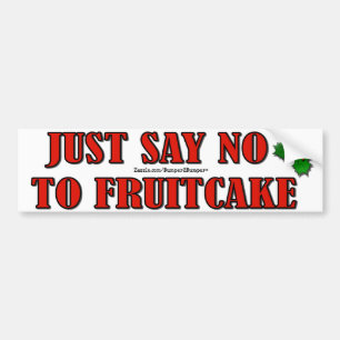 LEHNEN SIE EINFACH FRUCHTKUCHEN AB AUTOAUFKLEBER