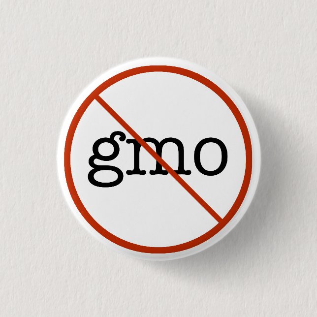 Lehnen Sie GMO ab Button (Vorderseite)