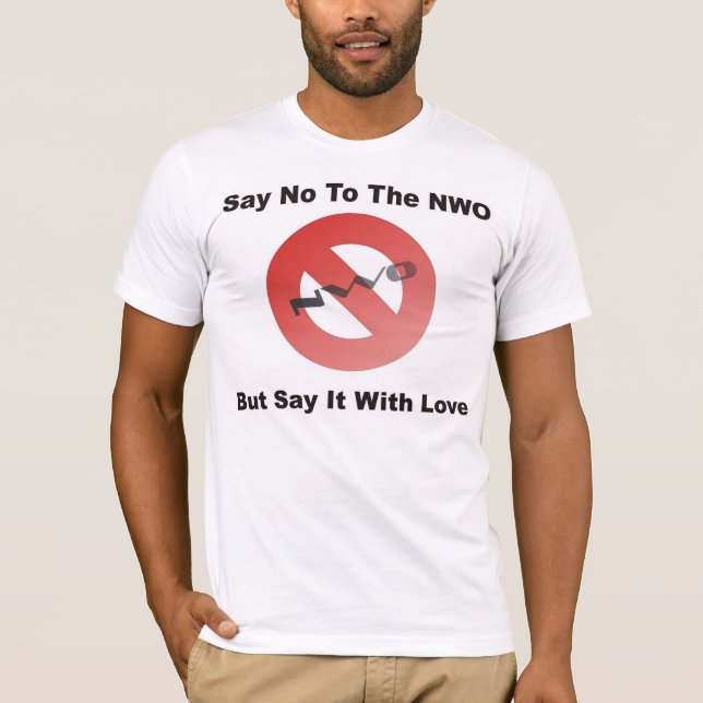 Lehnen Sie JETZT ab T-Shirt (Vorderseite)