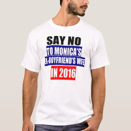 LEHNEN SIE MONICA DIE EHEFRAU EX-FREUNDE IM JAHRE T-Shirt