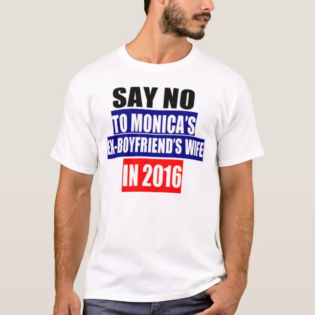 LEHNEN SIE MONICA DIE EHEFRAU EX-FREUNDE IM JAHRE T-Shirt (Vorderseite)