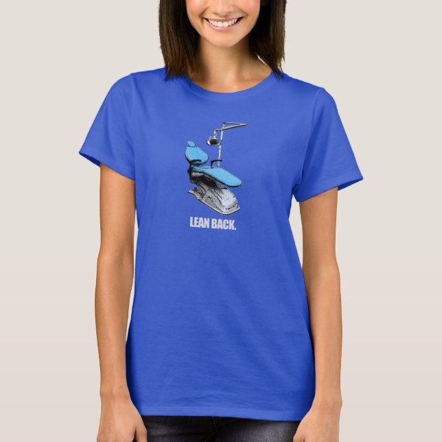 Lehnen Sie sich zurück T-Shirt (Vorderseite)
