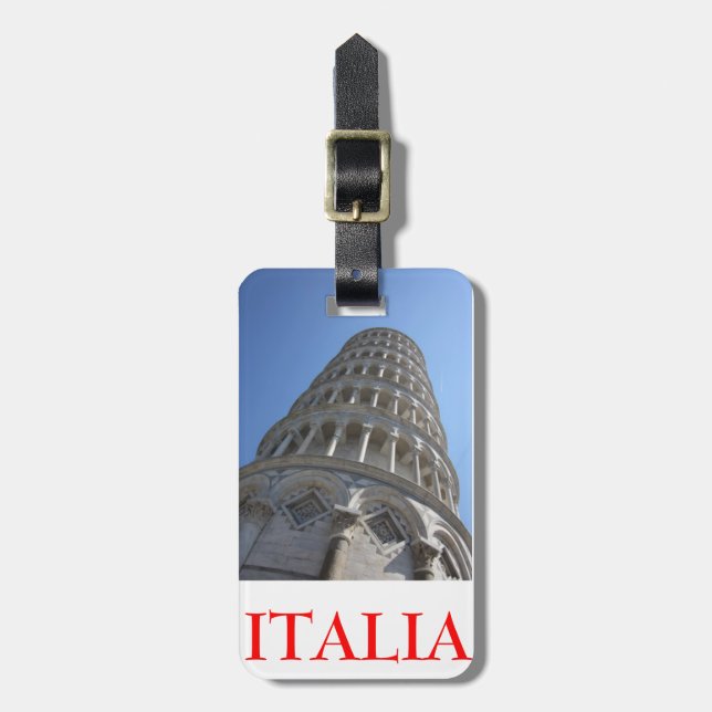 Lehnender Turm/Italien-Umbau Gepäckanhänger (Vorderseite vertikal)