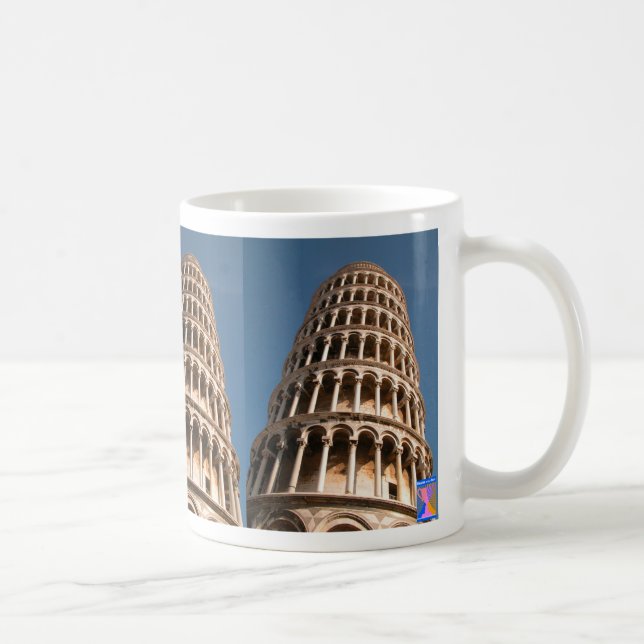 Lehnender Turm-Kaffee-Tasse Kaffeetasse (Rechts)