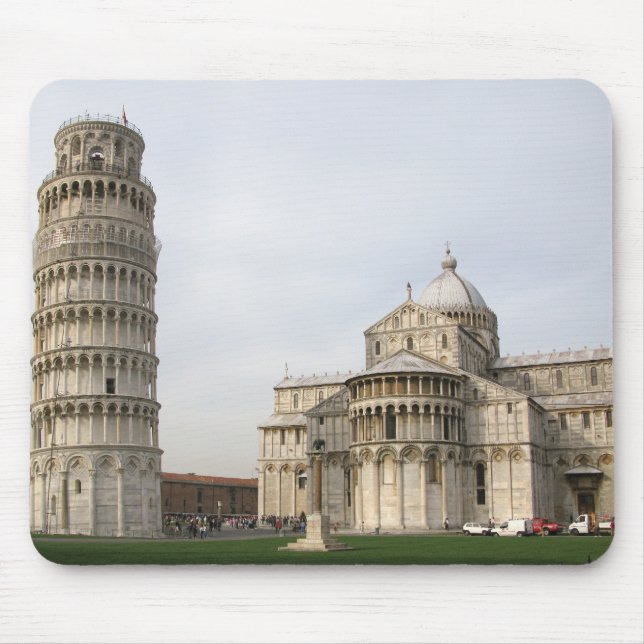 Lehnender Turm von Pisa mouspad Mousepad (Vorne)