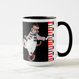 Lehnendes Sankt-Beagle-Feiertags-Einkaufen Tasse