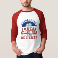 Lehnte Post Office Worker Moderne Typografie