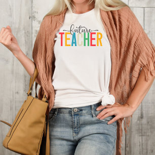 Lehramtsstudent Regenbogen T-Shirt