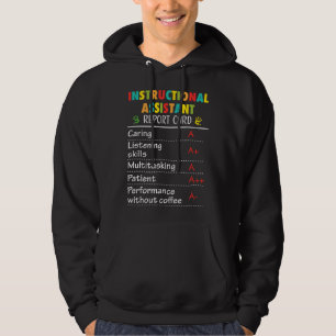 Lehrassistent Lustiger Bericht Würdigung Hoodie