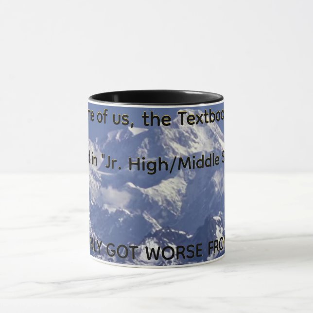 Lehrbuch Betrug!  Tasse (Zentrum)