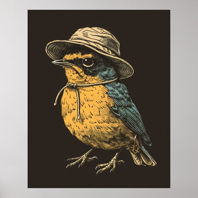 Lehrbuch-Illustrationspopster Poster (Vorne)