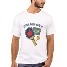 Lehre Dink Wiederhole Lustiger Lehrer Pickleball