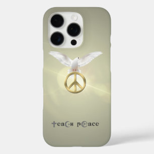 Lehre Frieden iPhone 16 Pro Hülle