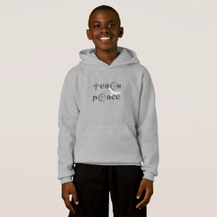 Lehre Frieden   Kinder Hoodie