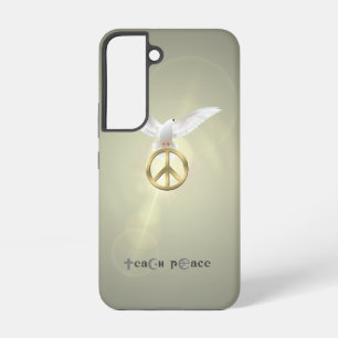 Lehre Frieden   Samsung Galaxy Hülle