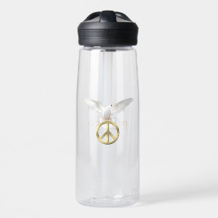 Lehre Frieden   Trinkflasche