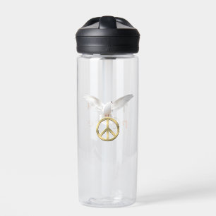Lehre Frieden   Trinkflasche