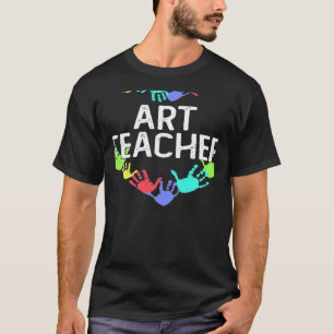 Lehre für zukünftige KünstlerInnen Retro LehrerInn T-Shirt