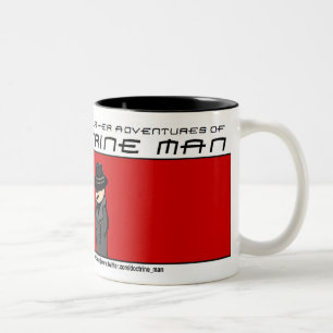 Lehre-Mann!! "Spione mögen uns" Kaffee-Tasse Zweifarbige Tasse