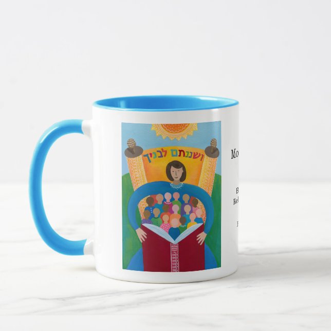 Lehre sie fleißig tasse (Links)