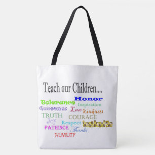 Lehre unsere Kinder Totasche Tasche