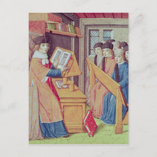 Lehre von "Les Georgics" Postkarte