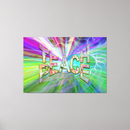 Lehre Weltfrieden Leinwanddruck