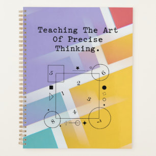 Lehren der Kunst des präzisen Denkens Mathe-Logi Planer