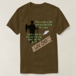 Lehren eines Mannes zum Funny Funny T - Shirt<br><div class="desc">Dieser lustige T - Shirt lautet: Gib einem Mann zum Fischen und du füttre ihn für einen Tag. Lehre einen Mann zum Fischen und du wirst ihn vielleicht nie wieder sehen! Dieses niedliche Shirt ist das ideale Geschenk für den Fischer in Ihrem Leben. Denn wer würde nicht lieber fischen?</div>