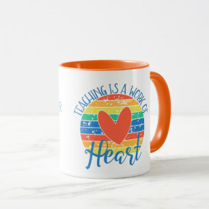 Lehren ist ein Werk des Herzens, redaktioneller Le Tasse