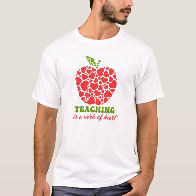 Lehren ist ein Werk von Herzappel T-Shirt (Vorderseite)