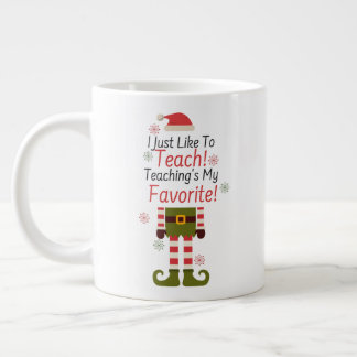 Lehren ist mein Favorit Jumbo-Tasse