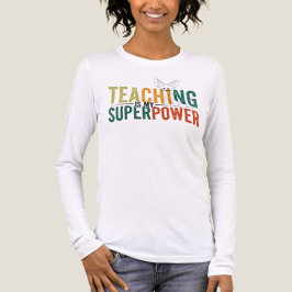 Lehren ist meine Supermacht Tri-Blend Shirt