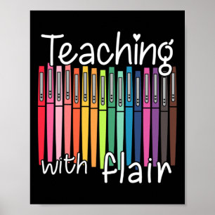 Lehren Mit Flair Stift Lehrer Byck Zur Schule Gif Poster