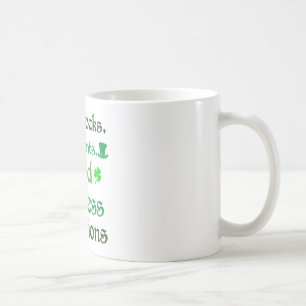 Lehren mit Luck St. Patrick's Day Edition Kaffeetasse